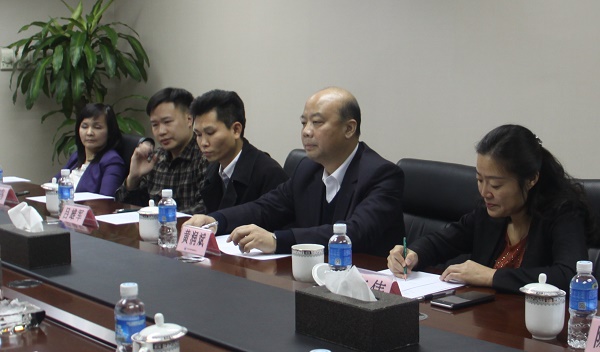 广西南宁高新区党工委书记黄润斌一行来访welcome新澳门