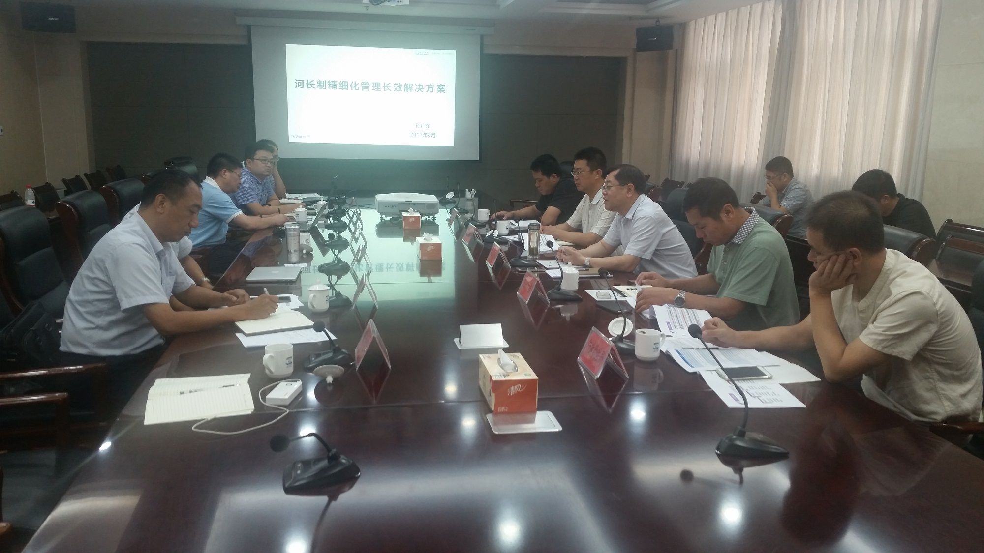 welcome新澳门访问镇江新区，积极推进“物联网+环保管家”业务